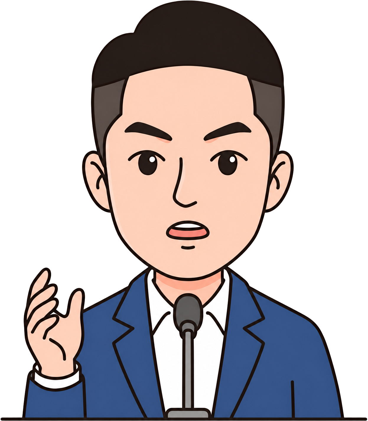 候選人插畫